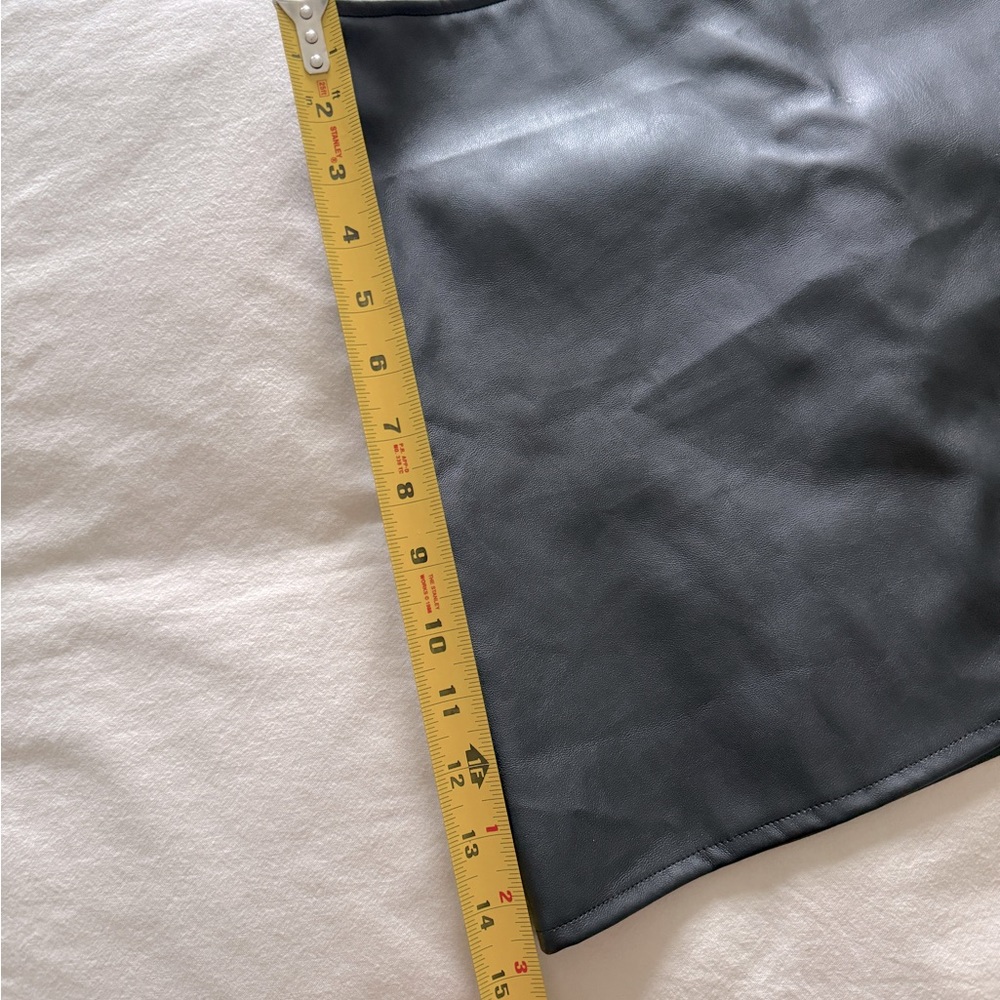 STREETWEAR SOCIETY - mini vegan leather skirt - Picture 3 of 7